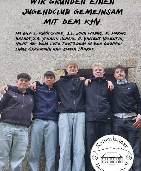 Wir gründen einen Jugendclub