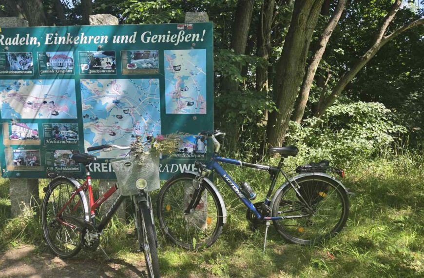 Könrath entdeckt den Königshainer Fahrradweg